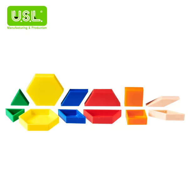 Pattern Block Series (Math Puzzles)