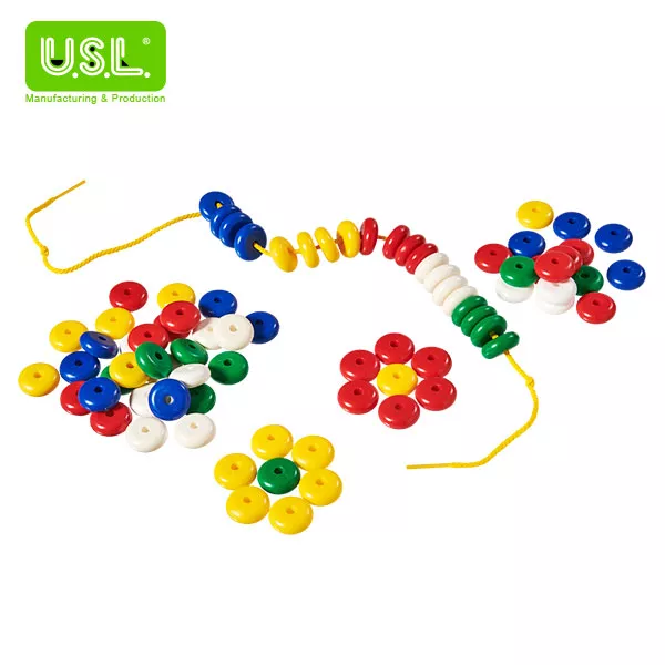 Donut Lacing Beads (Arts and Crafts)