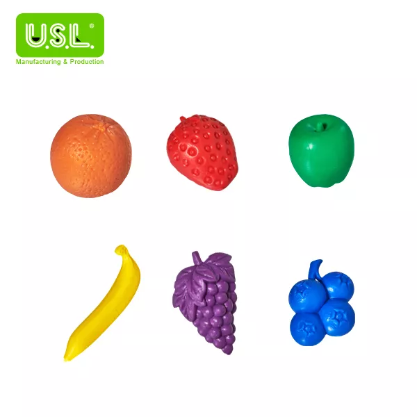 Mixed Fruit Counters (Sorting Toys)