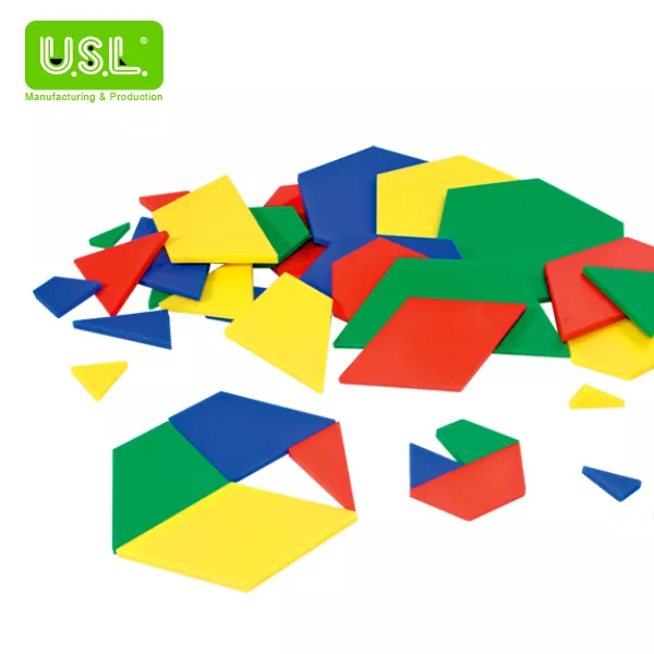 Multilateral Fraction Blocks (Math Puzzles)