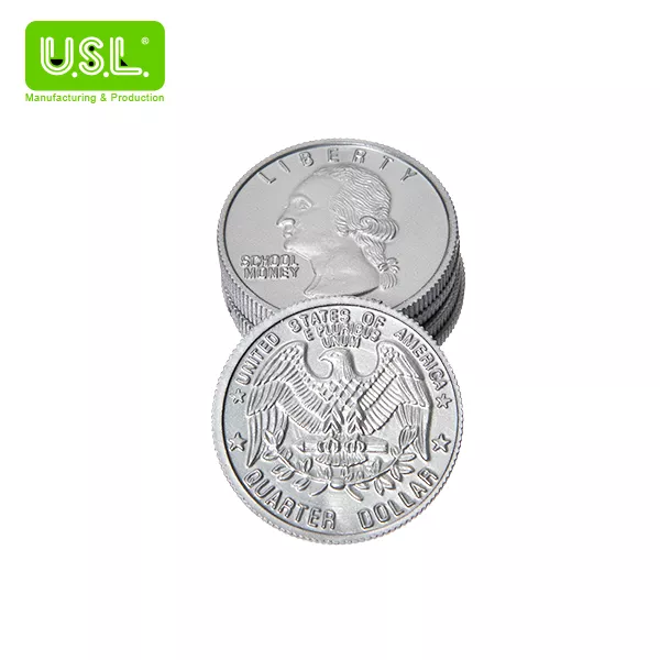 USD Play Money Coin Set (Role Play)